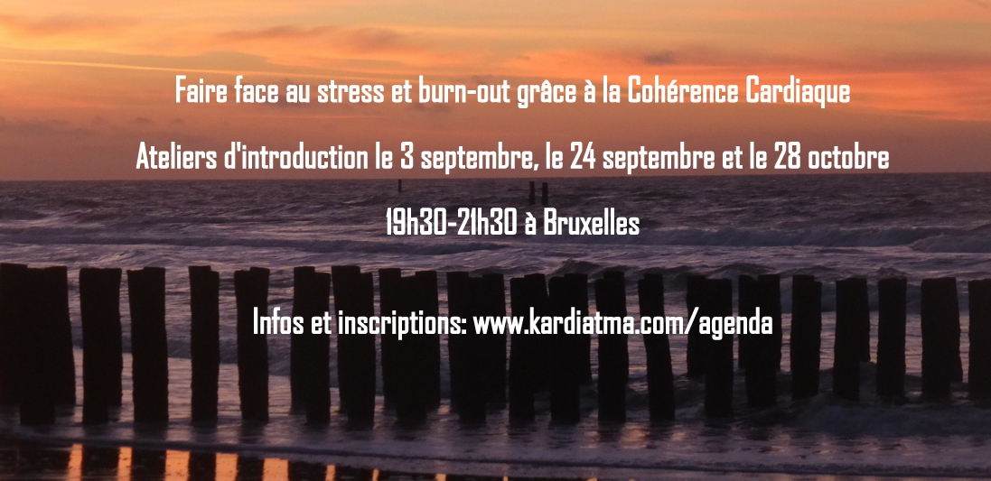 Mieux faire face au stress? Atelier d'introduction en Cohérence Cardiaque le 28 octobre à Bruxelles